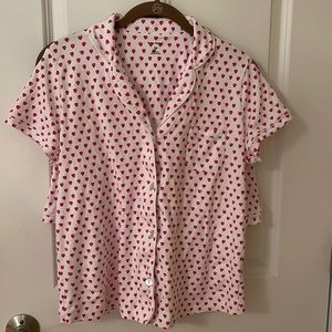 Roller rabbit polo pajama shorts set